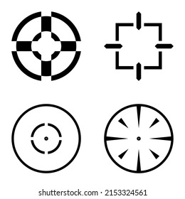 Crossherias2 Icono Plano Aislado En Fondo Blanco