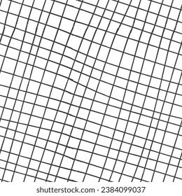crosshatch crossed diagonal pattern. Different seamless textures made in hand drawn pencil style.