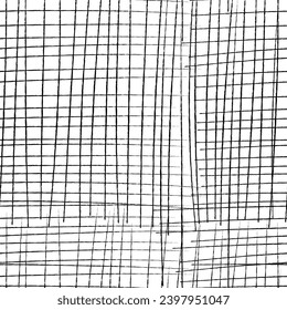 Crosshatch pattern. Seamless hand draw pattern. Simple crosshatch sketch