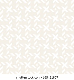 Crosshatch vector seamless geometric pattern. Crossed graphic rectangles background. Checkered motif. Seamless subtle texture of crosshatched bold lines. Trellis simple fabric print.