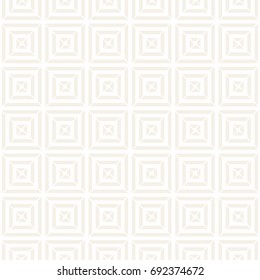 Crosshatch vector seamless geometric pattern. Crossed graphic rectangles background. Seamless subtle texture of crosshatched bold lines. Trellis simple fabric print.