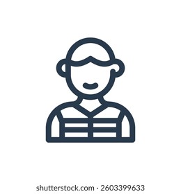 Crossing Guard for School Bus Purpose Vector Icon