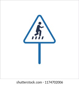 Crossing Sign Icon,Crossing sign,street sign crossing template logo