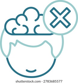 Crossmark Creative Illustration Icon Design