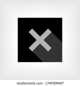 Crossmark Icon - Vector Illustration for Design and Websites, Presentation or Application.