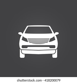 Crossover Suv Icon Vector, Solid Logo Illustration, Pictogram Isolated On Black