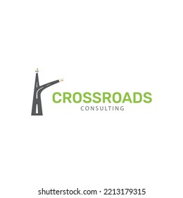 diseño de logotipo de construcción cruzada 