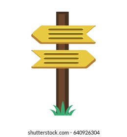  crossroad  direction - flat icon