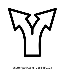 Ilustración de diseño de símbolos de vectores de iconos cruzados