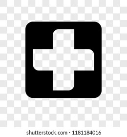 Crossroads vector icon isolated on transparent background, Crossroads logo concept