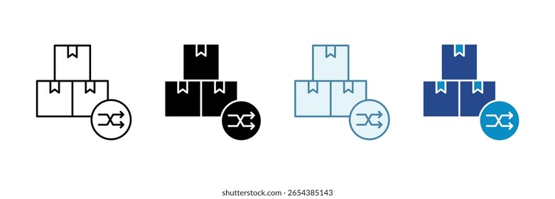Cross-Selling Icon Set Multiple Style Collection