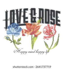 cross-stitch embroidery etamin nakış flower leaf varsity brush abstract rose lily orcid cupcake figure baseball icon slogan typography tee print new york 10 always palm springs food ethnic colourful 