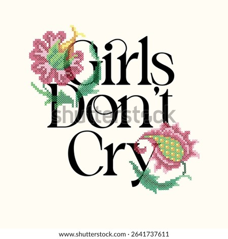 cross-stitch embroidery etamin nakış flower leaf varsity brush abstract rose lily orcid cupcake figure baseball icon slogan typography tee print new york 10 always palm springs food ethnic colourful 