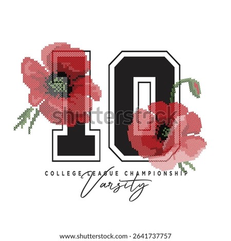 cross-stitch embroidery etamin nakış flower leaf varsity brush abstract rose lily orcid cupcake figure baseball icon slogan typography tee print new york 10 always palm springs food ethnic colourful 