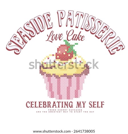 cross-stitch embroidery etamin nakış flower leaf varsity brush abstract rose lily orcid cupcake figure baseball icon slogan typography tee print new york 10 always palm springs food ethnic colourful 