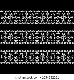 cross-stitch as embroidery vector historical Ornament (art)