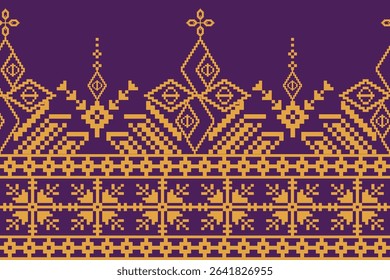 Cross-stitch pattern, Traditional Slavic ornament ,Ukrainian embroidery,Folklore design, Eastern European textile, National costume detail,
Handmade needlework, Rustic fabric design.