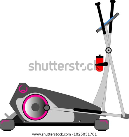 Crosstrainer (orbitrac, elliptical trainer) for home fitness