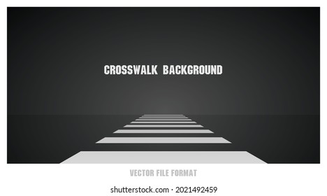 crosswalk graphic element vector on black background