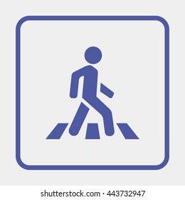 Crosswalk Icon.