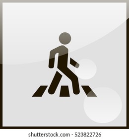 Crosswalk Icon.