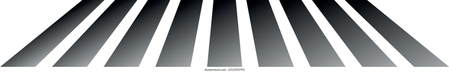 Crosswalk icon. Pedestrian crossing icon. Zebra crossing. Gradient Vector illustration Eps.