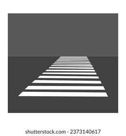 Crosswalk-Symbol, Vektorgrafik-Symbol