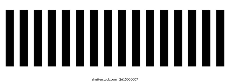 Crosswalk lines. pedestrian crossing icon. zebra crossing. vector illustration, crossover isolated on white background. Vector Illustration . EPS 10 .
