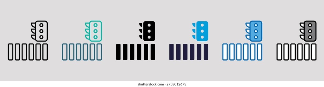 Crosswalk Single Icon Pack Multistyle