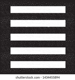 Crosswalk top view vector illustration background icon