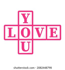 1,217 Love crossword puzzle Images, Stock Photos & Vectors | Shutterstock