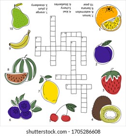 632 Crossword fruits Images, Stock Photos & Vectors | Shutterstock