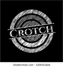 Crotch chalk emblem
