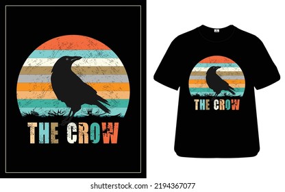 The Crow best creative t-shirt design