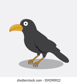 Crow cartoon