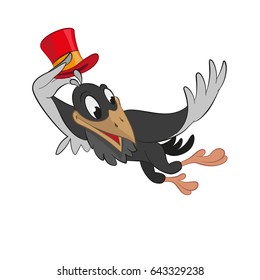 crow cartoon character