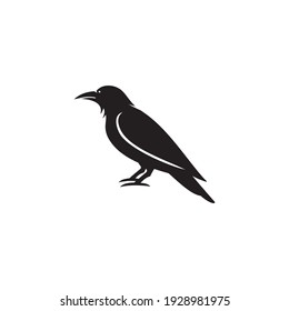 crow icon symbol sign vector