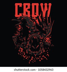 The Crow Illustration