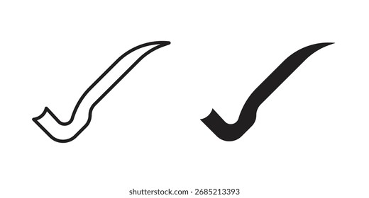Icono de la barra de herramientas símbolo de signo de Vector