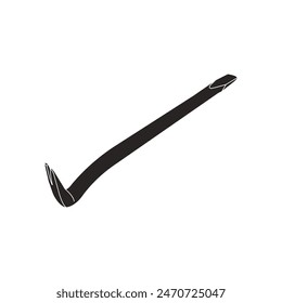 Crowbar Bild Design Vektorillustration