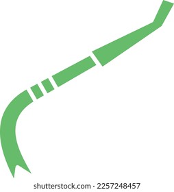 Crowbar vector icon. Can be used for printing, mobile and web applications.