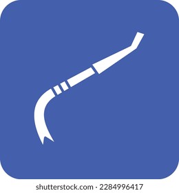 Icono vectorial de barra de trabajo cruzada. Se puede usar para imprimir, móviles y aplicaciones web.