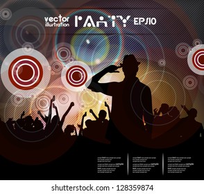 Crowd at a concert