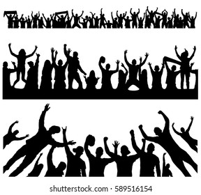 Crowd at concert  