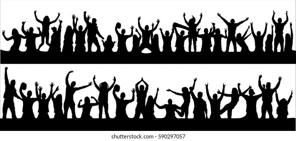 Crowd at concert  
