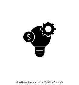 icono de la línea de concepto de financiación colectiva. Ilustración de elemento simple. diseño de símbolos de esquema de concepto de financiación colectiva.