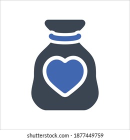 Crowdfunding-Symbol, Vektorgrafik