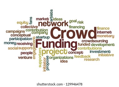 Crowd Funding Word Cloud