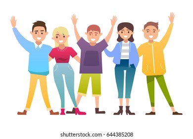 6,804 Cheering crowd cartoon Images, Stock Photos & Vectors | Shutterstock