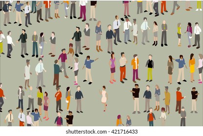 Crowd of people